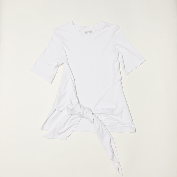 Shelby Steiner White Tie Top Shelby Steiner White Tie Top
