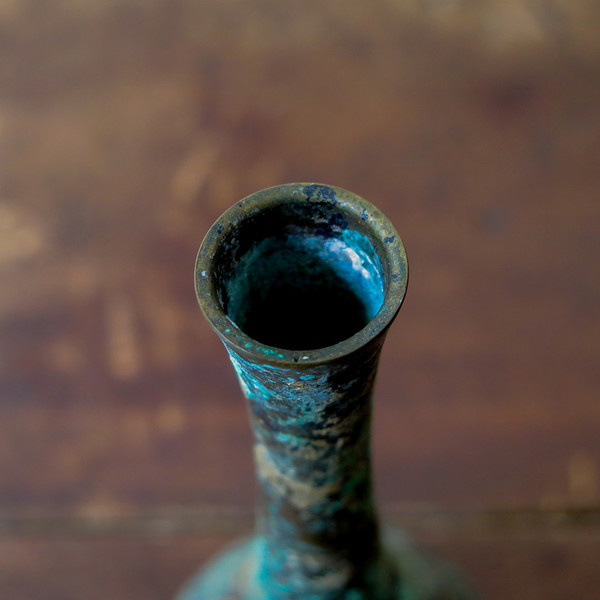 verdigris vase verdigris vase