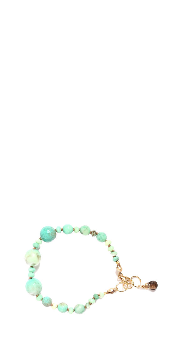 James and Jezebelle- Green Moss Agate Bracelet James and Jezebelle- Green Moss Agate Bracelet