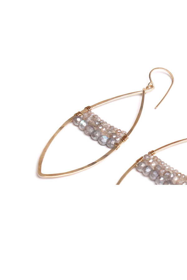 Labradorite Teardrop Earring Labradorite Teardrop Earring