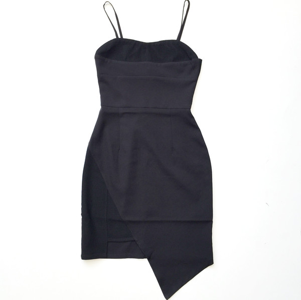 PINK STITCH - CELESTINE ROBE - NOIR PINK STITCH - CELESTINE ROBE - NOIR