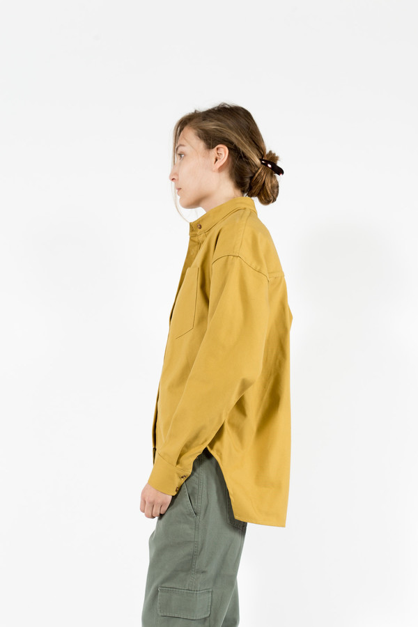 Eckhaus Latta Canvas Button Down Eckhaus Latta Canvas Button Down