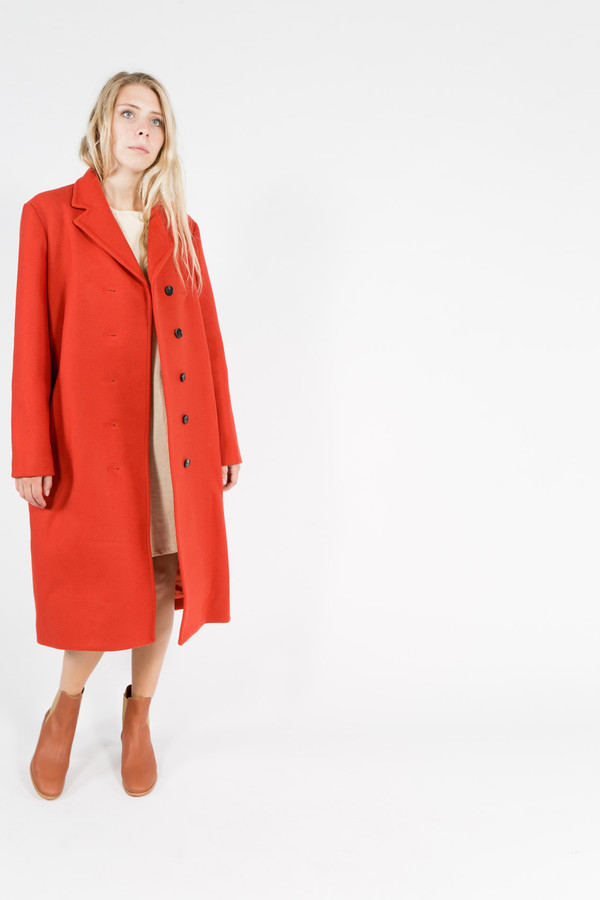 Trademark Classic Lapel Coat Trademark Classic Lapel Coat