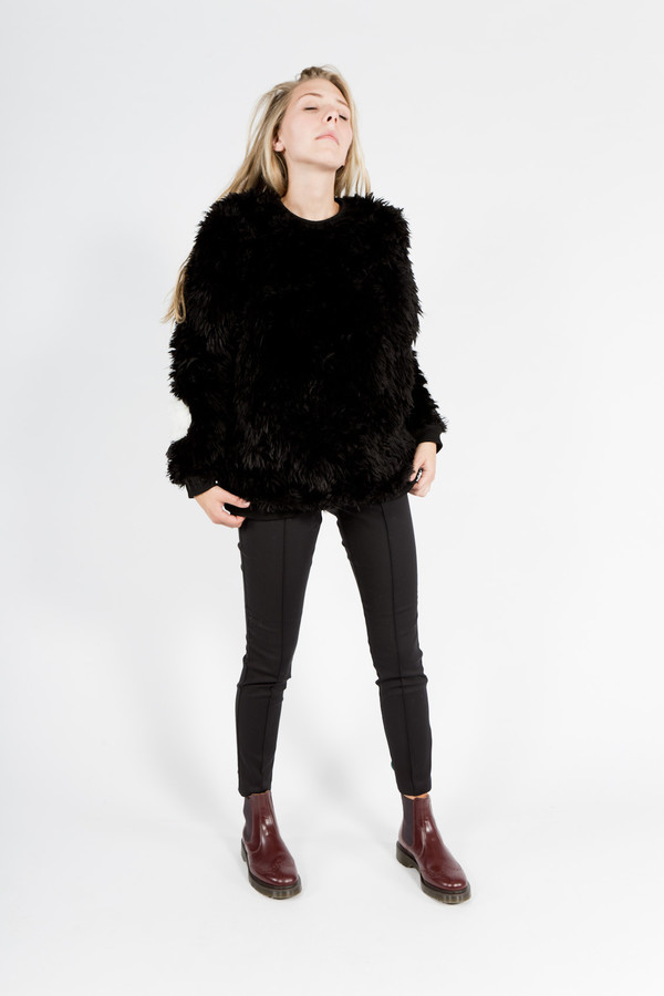 Samuel James Faux Fur Sweater Samuel James Faux Fur Sweater