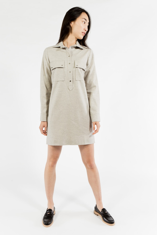 Maison Kitsune Flannel Dress Maison Kitsune Flannel Dress