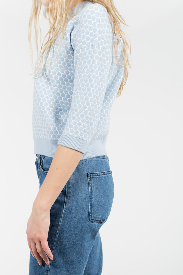 Le Mont St. Michel Hexagonal Sweater Le Mont St. Michel Hexagonal Sweater