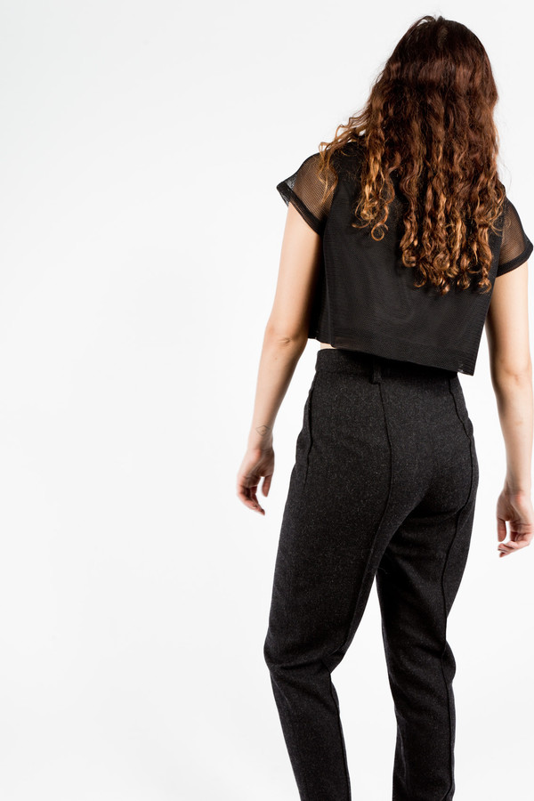 7115 by Szeki High Waisted Wool Trouser 7115 by Szeki High Waisted Wool Trouser