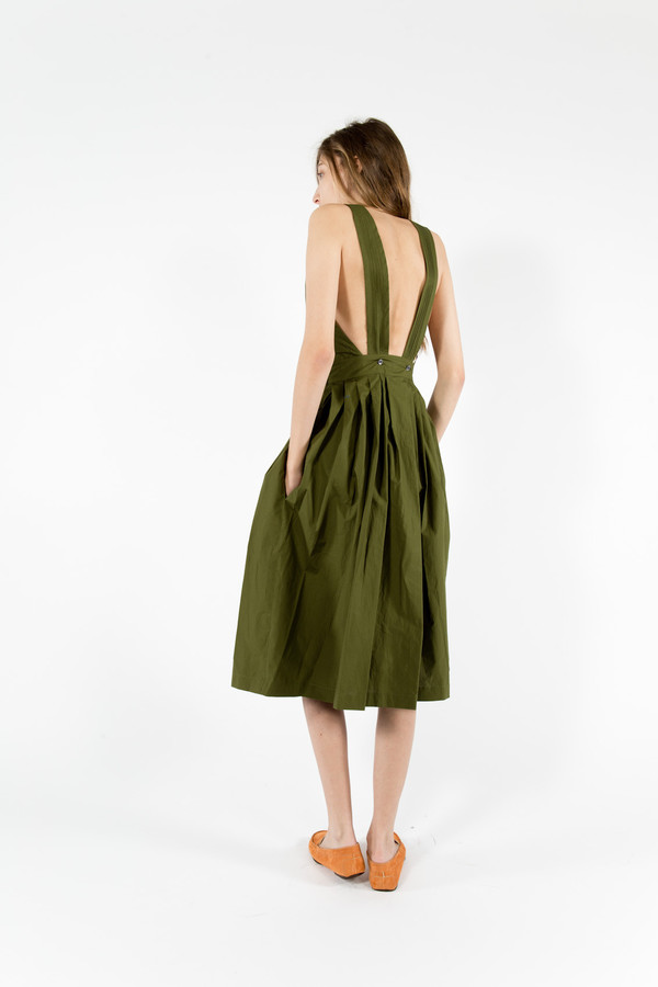 Maison Kitsune Iris Long Dress Maison Kitsune Iris Long Dress