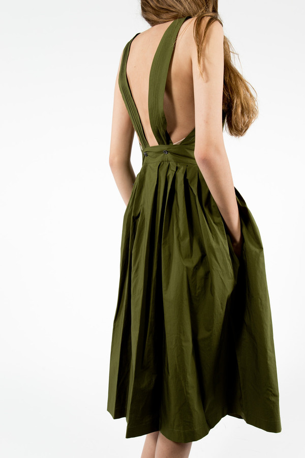 Maison Kitsune Iris Long Dress Maison Kitsune Iris Long Dress