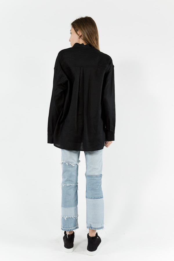 Eckhaus Latta Linen Button Down Eckhaus Latta Linen Button Down