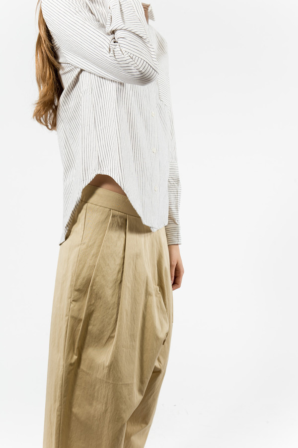 You Must Create Linen Stripe Shirt You Must Create Linen Stripe Shirt