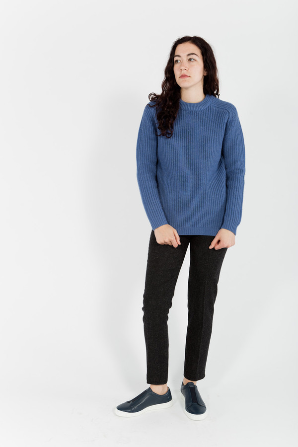 Le Mont St. Michel Pullover Rib Sweater Le Mont St. Michel Pullover Rib Sweater