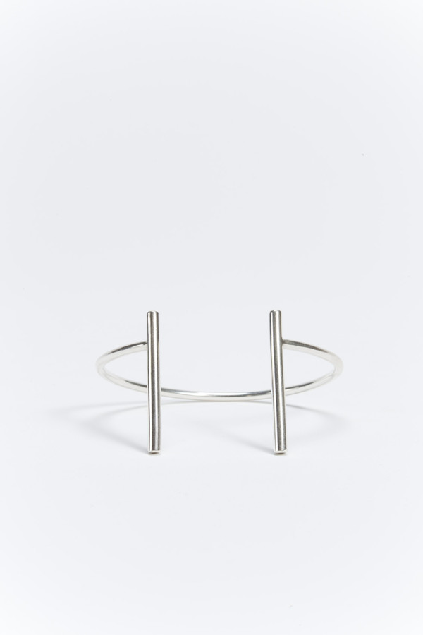 Another Feather Rim Arm Band Sterling Silver Another Feather Rim Arm Band Sterling Silver