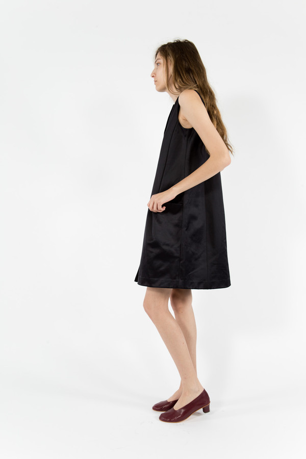 Trademark Satin Pocket Dress Trademark Satin Pocket Dress