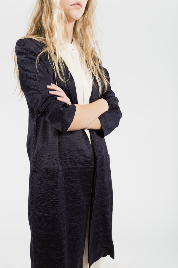 Studio Nicholson Silky Jacquard Duster Studio Nicholson Silky Jacquard Duster