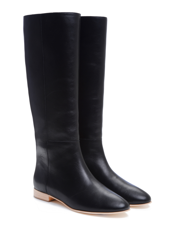 Marit Flat Boot - Black Marit Flat Boot - Black