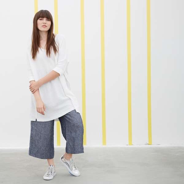 Ali Golden LINEN WIDE-LEG PANT Ali Golden LINEN WIDE-LEG PANT