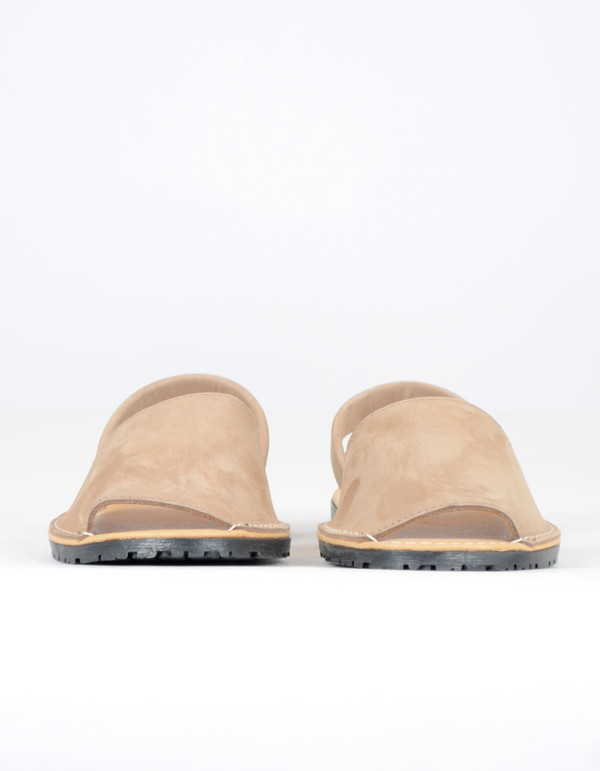 Alejandrina's Menorca Nubuck Shoe Taupe Alejandrina's Menorca Nubuck Shoe Taupe