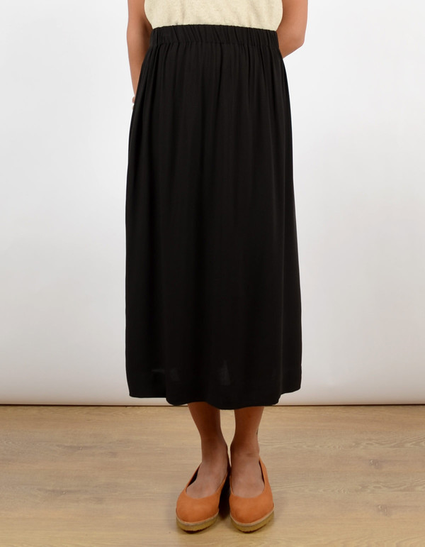 Ali Golden Midi Skirt Black Ali Golden Midi Skirt Black