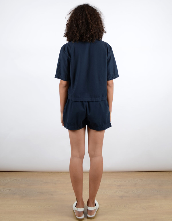 Ali Golden V-Neck Top Navy Ali Golden V-Neck Top Navy