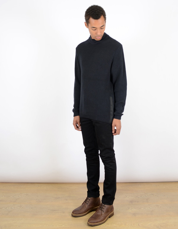Men's Dickies Construct Vickory Knit Sweater Dark Navy Men's Dickies Construct Vickory Knit Sweater Dark Navy