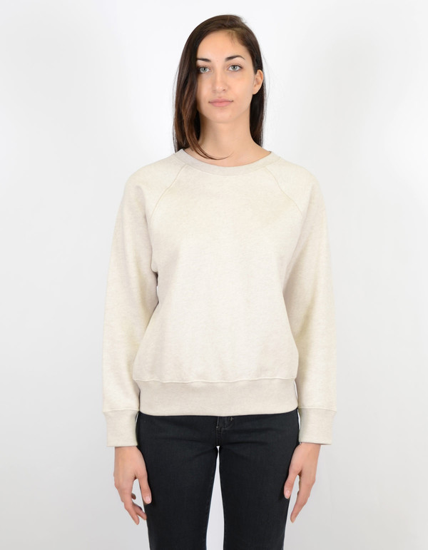 Filippa K Cotton Cashmere Sweater Pebble Melange Filippa K Cotton Cashmere Sweater Pebble Melange