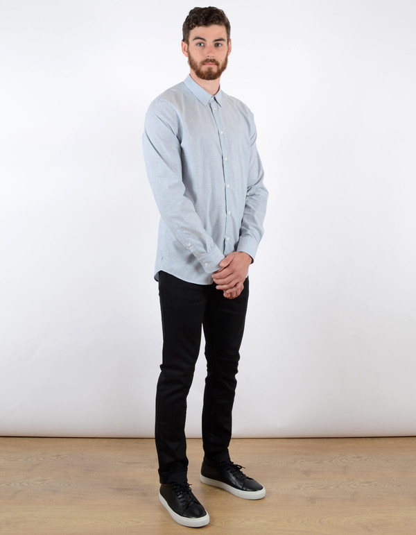 Filippa K Paul Shirt Light Blue Melange Filippa K Paul Shirt Light Blue Melange