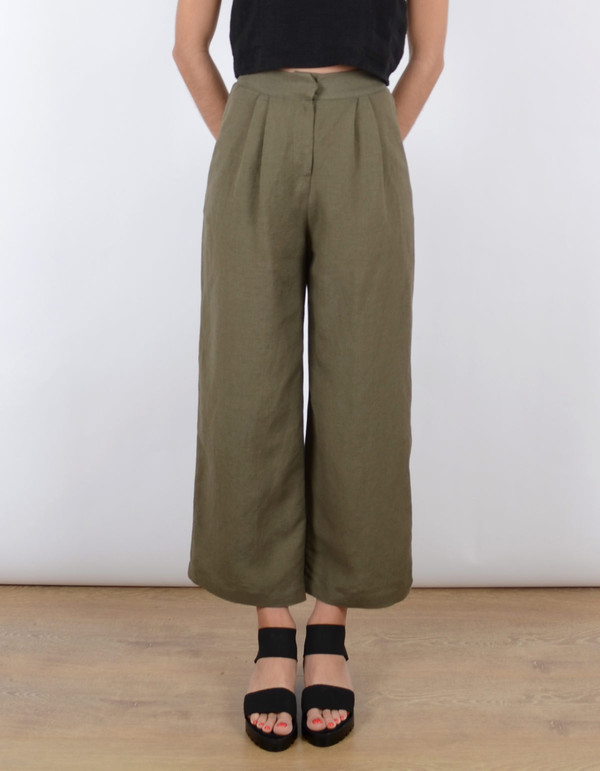 First Rite Wide Trouser Army First Rite Wide Trouser Army