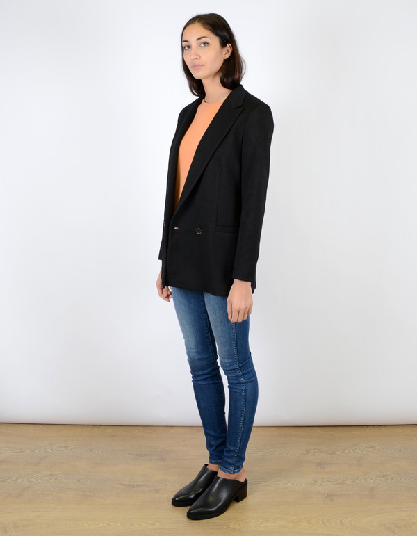 Ganni Crawford Blazer Black Ganni Crawford Blazer Black