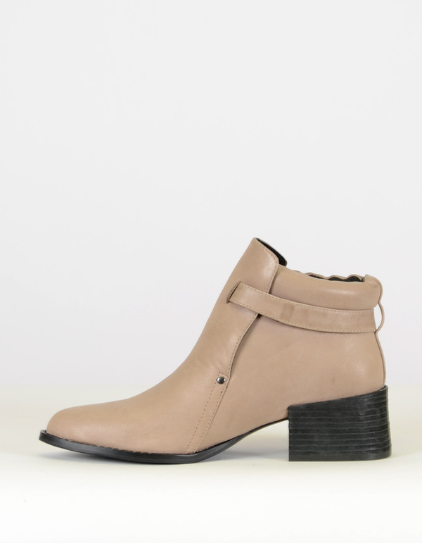 Intentionally Blank Mast Ankle Boot Taupe Intentionally Blank Mast Ankle Boot Taupe