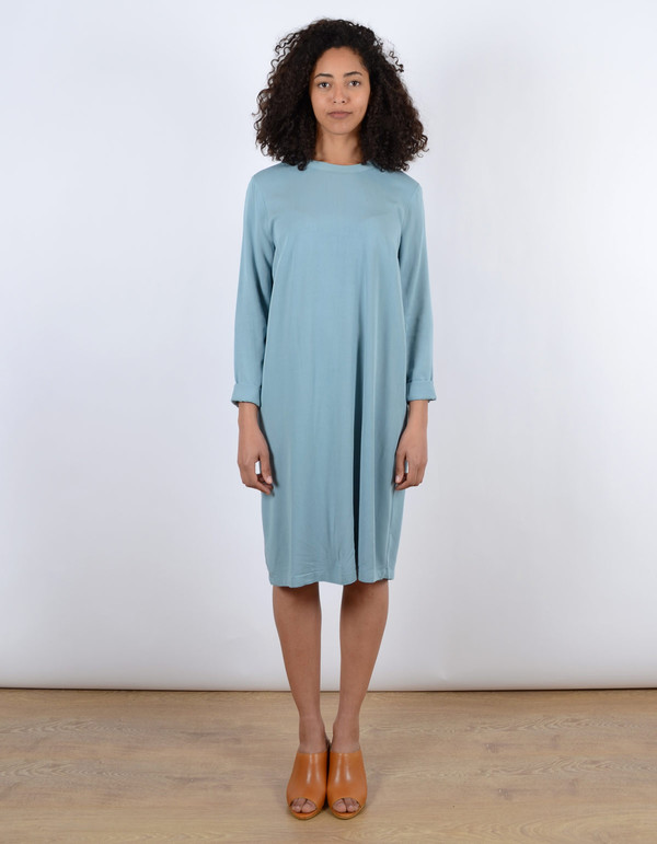 Just Female Cosa Dress Smoke Blue Just Female Cosa Dress Smoke Blue