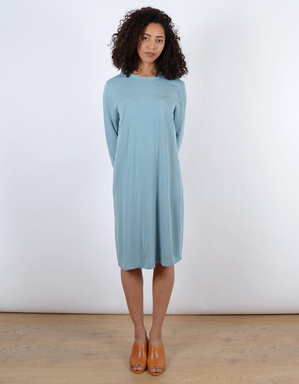 Just Female Cosa Dress Smoke Blue Just Female Cosa Dress Smoke Blue