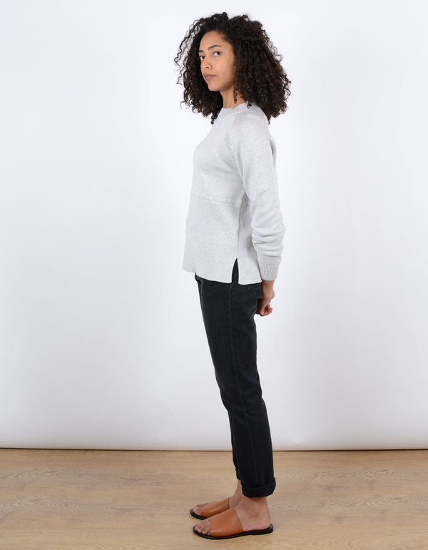 Just Female Daub Knit Cloud Melange Just Female Daub Knit Cloud Melange