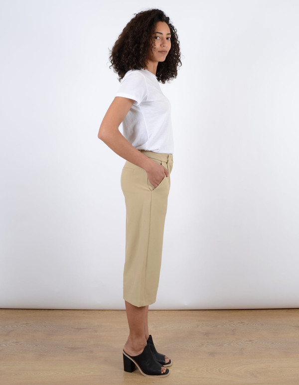 Just Female Dia Long Shorts Sand Just Female Dia Long Shorts Sand