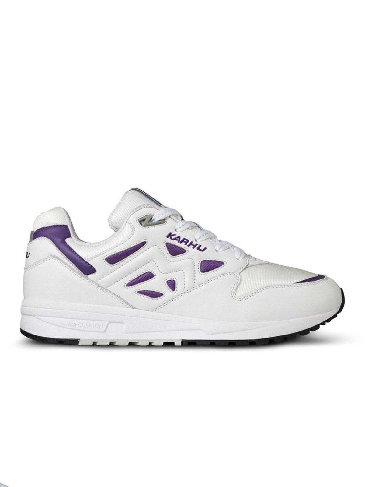 bright purple sneakers