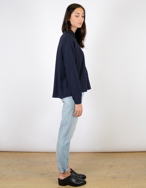 Just Female Triba Shirt Blue Nights Just Female Triba Shirt Blue Nights