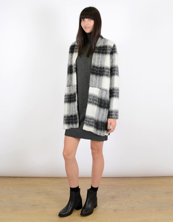 Just Female Wood Kimono Coat Just Female Wood Kimono Coat