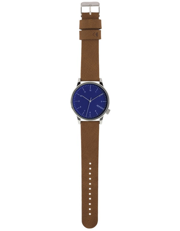 Komono Winston Watch Blue Cognac Komono Winston Watch Blue Cognac
