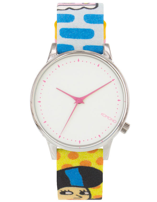 Komono x Andy Rementer Estelle Watch Her Komono x Andy Rementer Estelle Watch Her