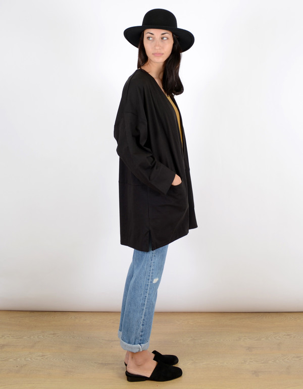 Kowtow Gesture Cardigan Black Kowtow Gesture Cardigan Black