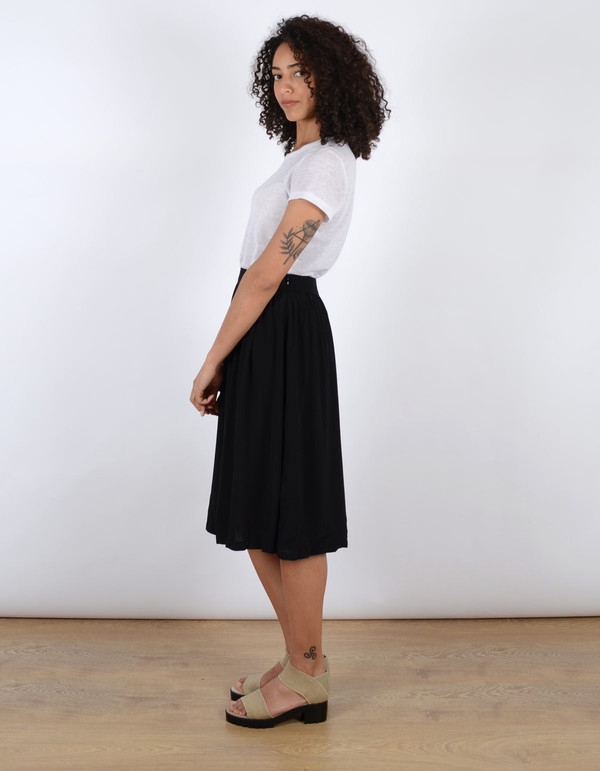 Minimum Maddalena Skirt Black Minimum Maddalena Skirt Black