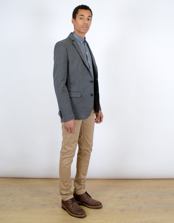 Minimum Men's Parma Blazer Charcoal Blazer Minimum Men's Parma Blazer Charcoal Blazer