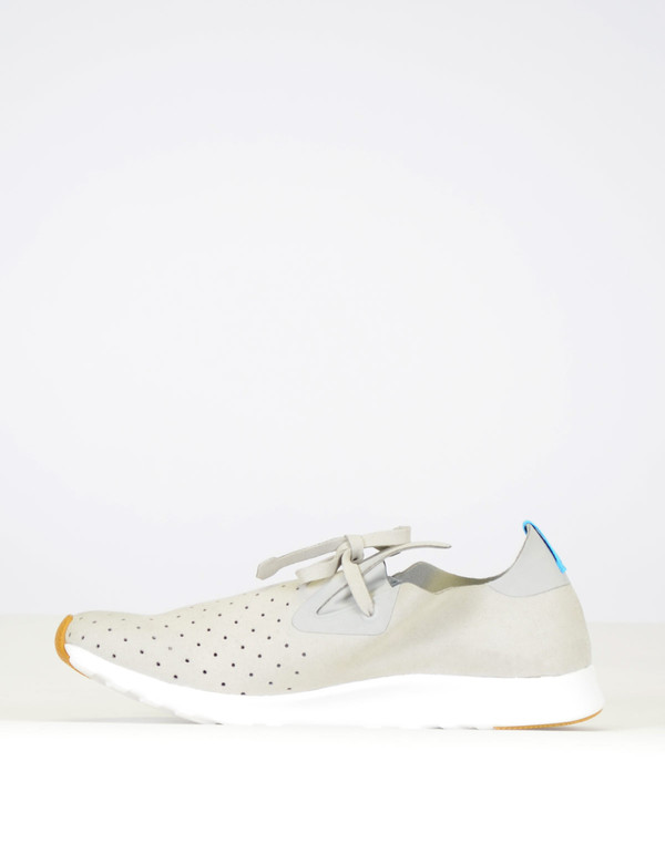 Native Shoes Native Apollo Moc Pigeon Grey Shell White Native Shoes Native Apollo Moc Pigeon Grey Shell White