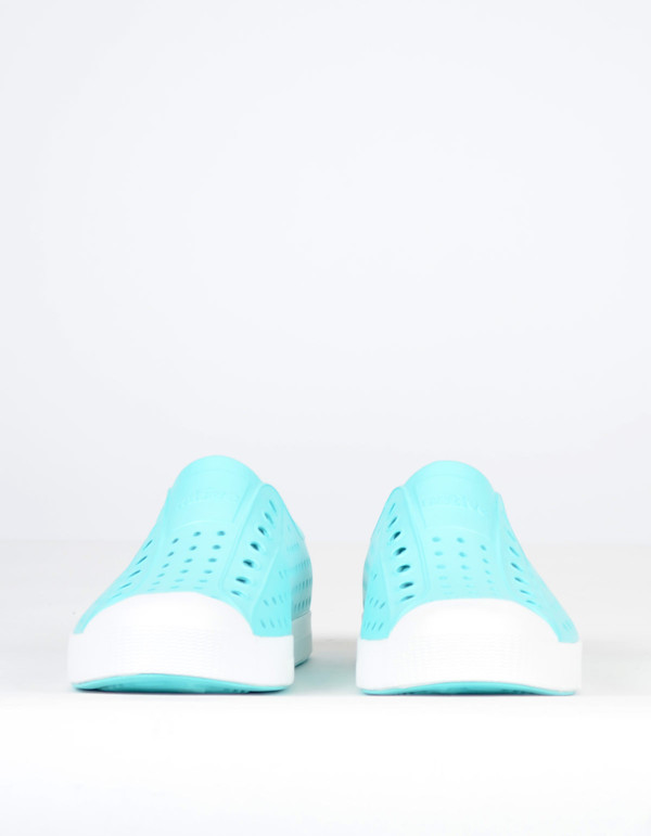 Native Shoes Native Jefferson Cabo Blue with Shell White Native Shoes Native Jefferson Cabo Blue with Shell White