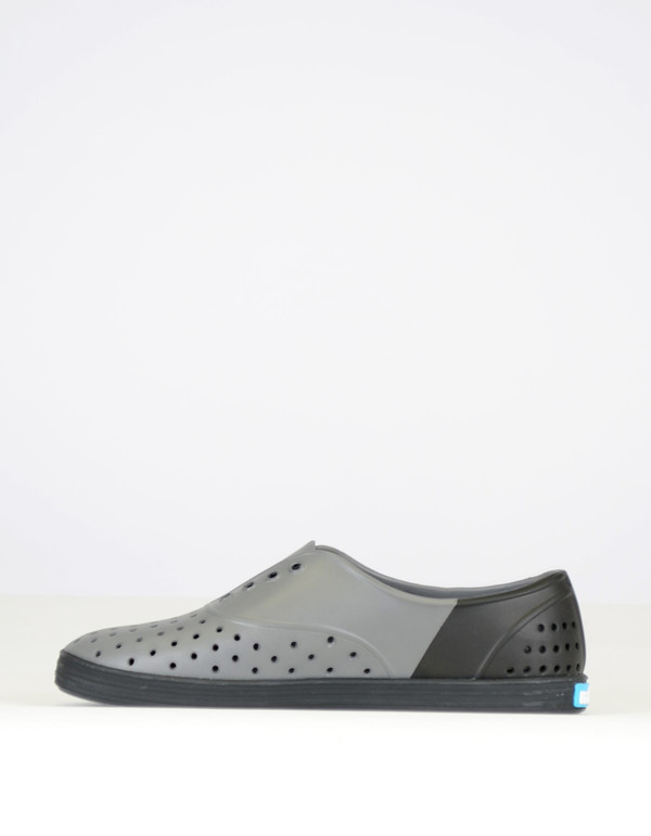 Native Shoes Native Jericho Block Dublin Grey with Jiffy Black Native Shoes Native Jericho Block Dublin Grey with Jiffy Black