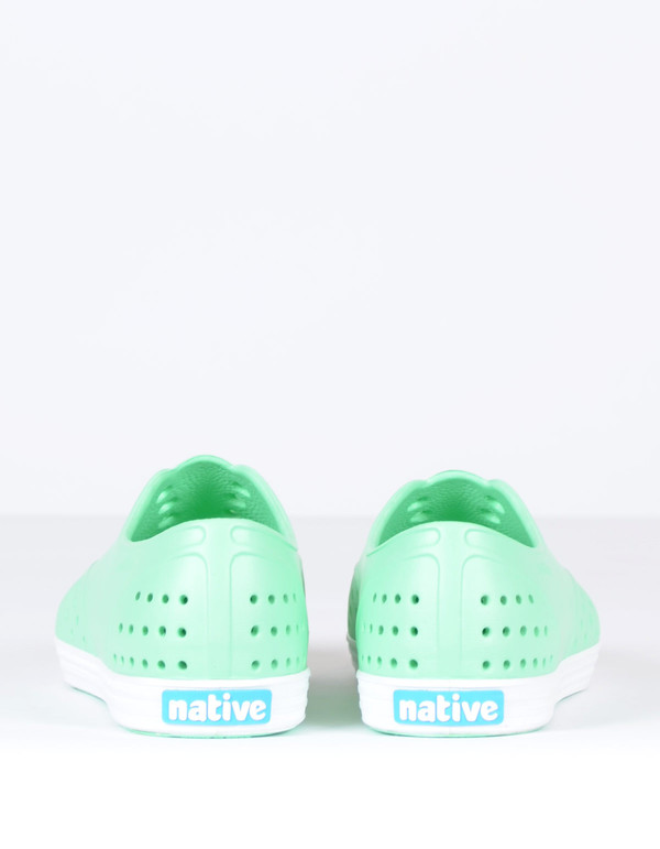 Native Shoes Native Jericho Moola Green with Shell White Native Shoes Native Jericho Moola Green with Shell White