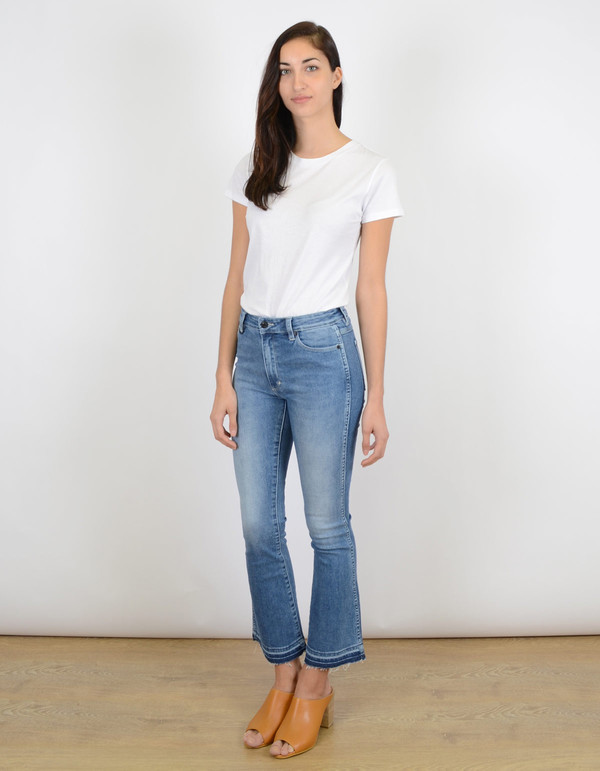Neuw Jane Slim Boot Jean Paris Blue Neuw Jane Slim Boot Jean Paris Blue