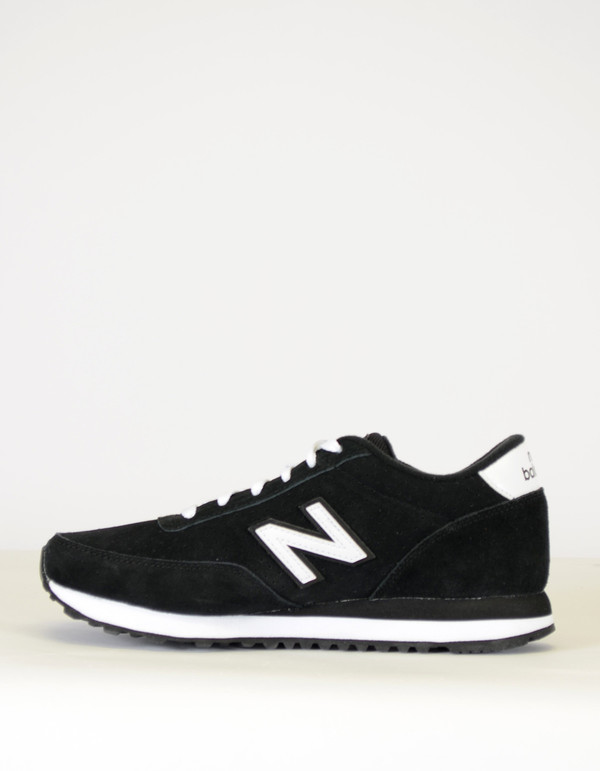 New Balance 501 All Suede Collection Sneaker Black White New Balance 501 All Suede Collection Sneaker Black White