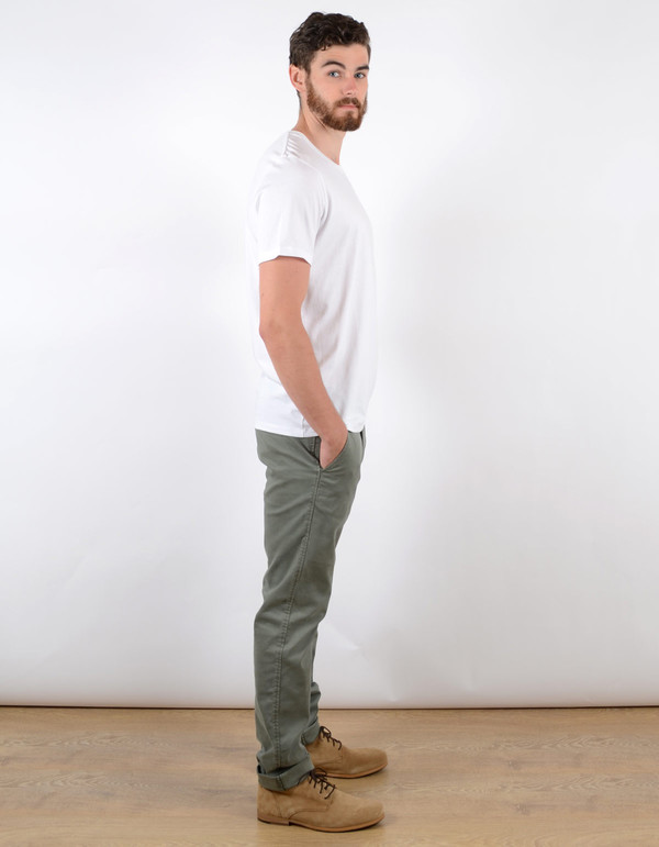 Men's No Nationality Pima Plain Tee White Men's No Nationality Pima Plain Tee White
