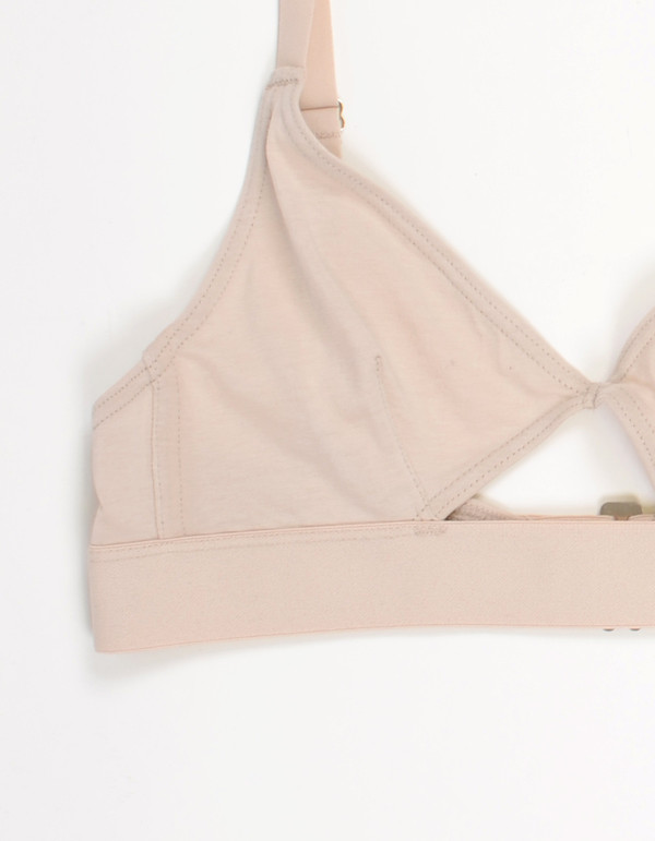 Nude Label Cut Out Bra Off White Nude Label Cut Out Bra Off White